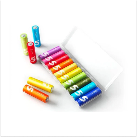 Батарейки алкалиновые ZMI Rainbow, AA, 10 шт.